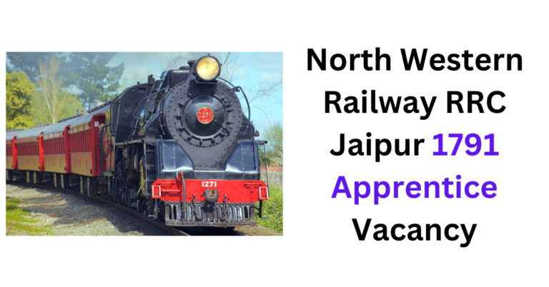 Read more about the article North Western Railway RRC Jaipur Apprentice Vacancy